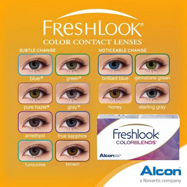 Freshlook Colorblends Cosmetic Monthly