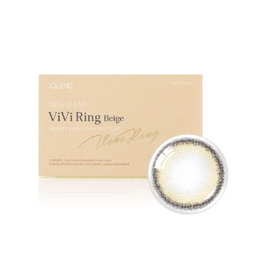 ViVi Ring Beige Monthly Disposable